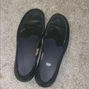 Black lightly worn Merrells